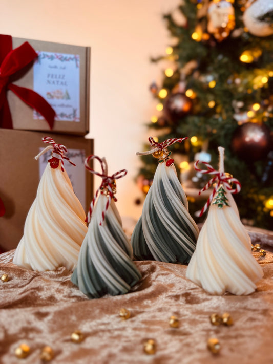 Velas Pinheirinhos de Natal