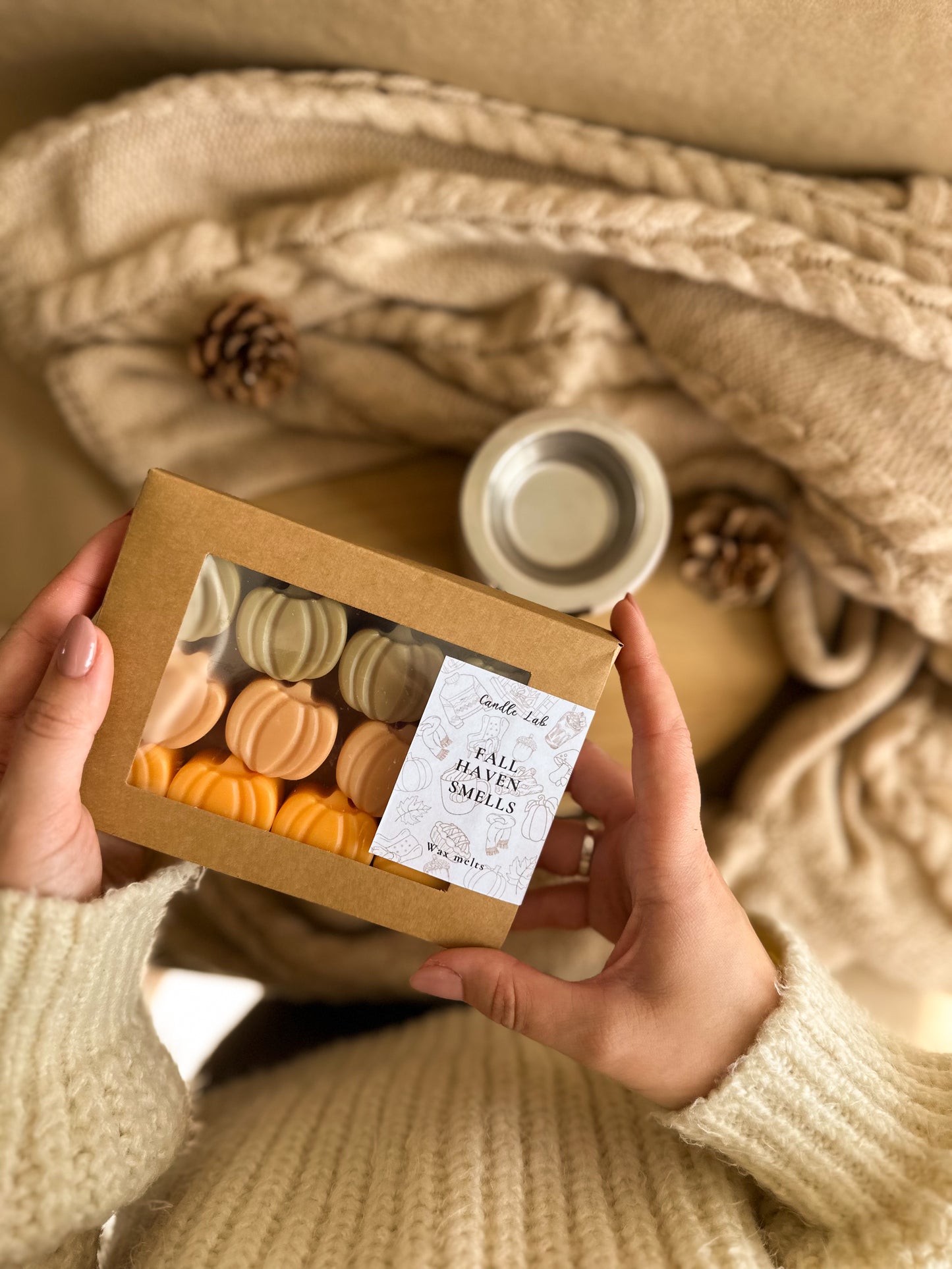 Wax melts abóboras