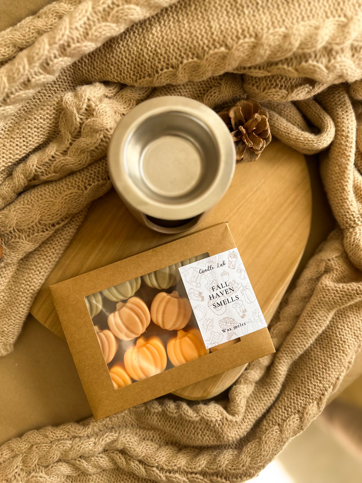 Wax melts abóboras
